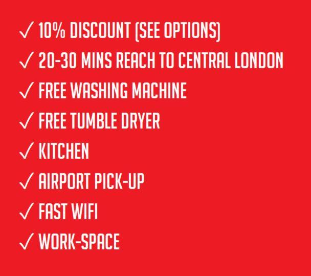 Elephant & Castle - Zone 2 - Private Rooms - Shared Bathroom لندن المظهر الخارجي الصورة