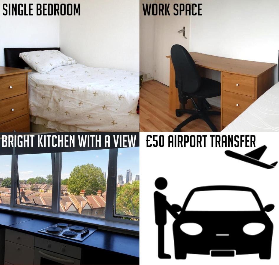 Elephant & Castle - Zone 2 - Private Rooms - Shared Bathroom لندن المظهر الخارجي الصورة